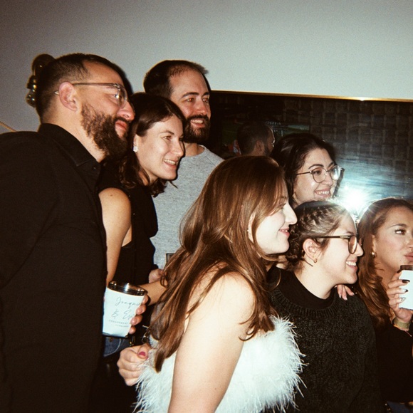 Colette Ostrich Feather Trim Belted Strapless Jumpsuit - Picture 3 of 5